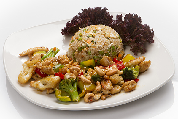 48. Kesu di�s - teriyakis csirke thai rizzsel